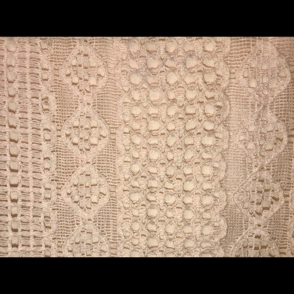 Miami Cream Crochet Lace Off Shoulder Top - Picture 5 of 7